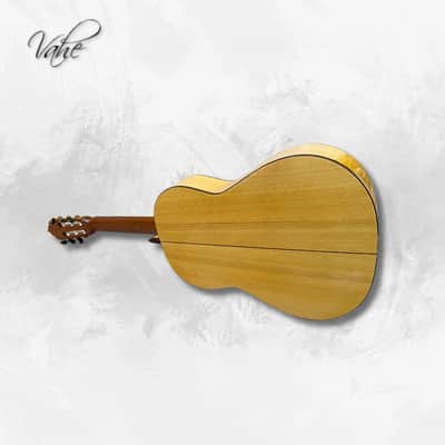 Vahe Flamenco Guitar Blanca, Handcrafted French Polish image 11