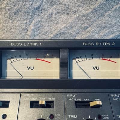 TASCAM 244 Portastudio 4-Track Cassette Recorder 1980s - Brown image 3