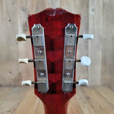 Gibson Les Paul Jr with 1958 Neck Profile & Body Style - early 1959 - Cherry image 6