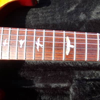 1996 PRS Custom 24 - Santana Yellow, '10' Top, excellent condition image 6