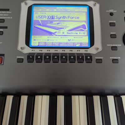 Roland Fantom-S88 88-Key Sampling Workstation Keyboard 2004 - Silver image 3