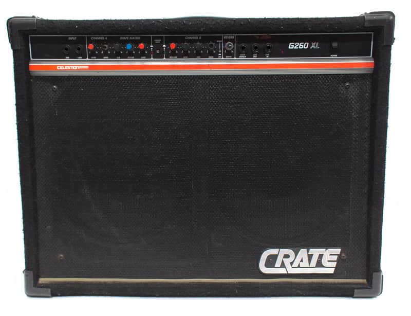 Crate G260 XL 2 x 12 2 Channel Solid State Guitar Combo Amplifier with Reverb image 1