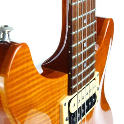 1995 Hamer USA Studio Archtop Amber Double Cutaway Electric Guitar - w/ Original Case - AMAZING! image 16