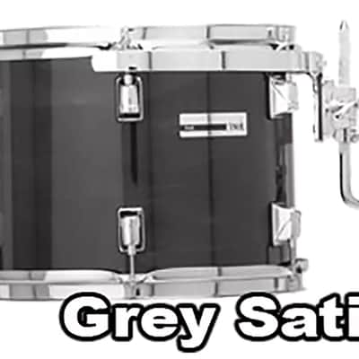 Drum Kit TAYE 5 Piece Pro X Grey Satin - 22" Bass Drums With Hardware Set - D14 image 5