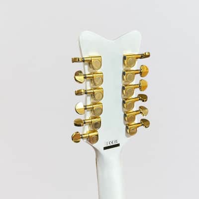 Gretsch G5022CWFE-12 Rancher Falcon Acoustic Electric Guitar - White image 10