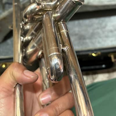 Schilke B3 Professional Silver Trumpet w Case image 18