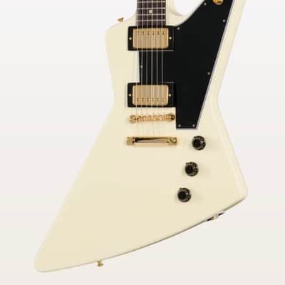 Gibson Custom 1958 Mahogany Explorer Reissue, VOS, Classic White image 1