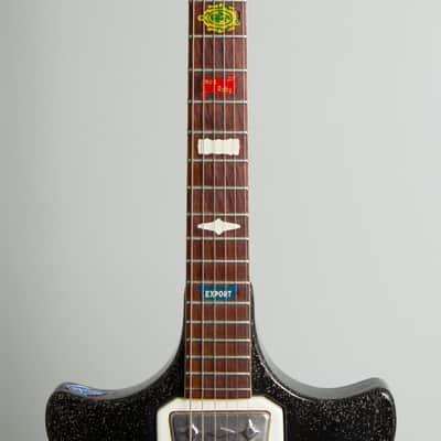 Wandre  Roby Semi-Hollow Body Electric Guitar (1962), black tolex hard shell case. image 8