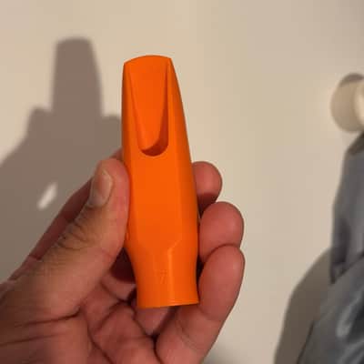 Syos  Alto Saxophone Lava Orange 7 top opening  2020-2023 - Spark image 6