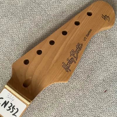 Harley Benton Harley Benton Guitar Maple Neck with Basswood HH Body - Wood Color image 11