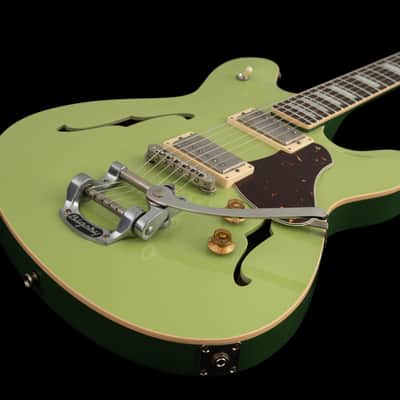 Fano GF6 Alt de Facto Set Neck - Gretsch 2-Tone Green image 10