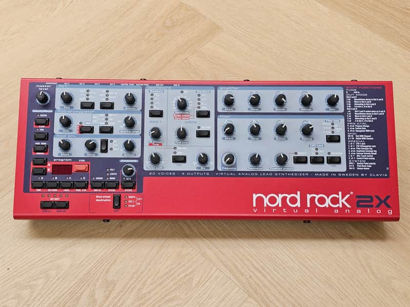 Nord 2X Rack Virtual Analog Lead Synthesizer image 1