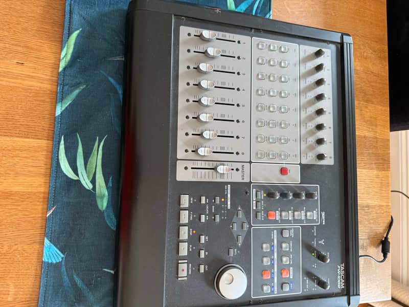 TASCAM FW-1082 Firewire Audio Interface with Control Surface 2000s - Gray image 1
