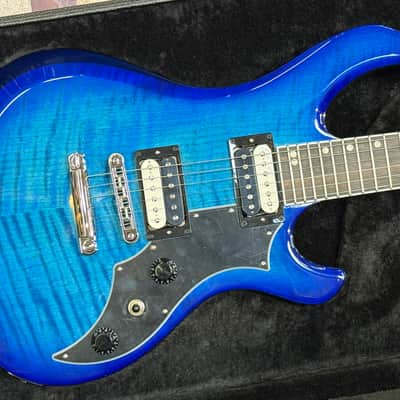 Gibson Victory Figured Cobalt Burst New Unplayed Auth Dlr 6lbs11oz #250 image 1