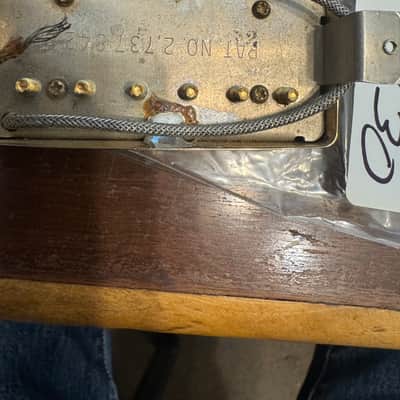 Gibson Tim Shaw Pickup Pat No Ink Stamped 154 682 NOS image 18