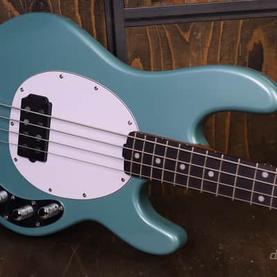 Sterling By Music Man Stingray Ray34 Dorado Green image 15
