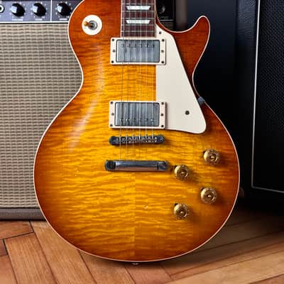2012 Gibson Les Paul 1959 Historic Collection Tom Murphy Aged image 2