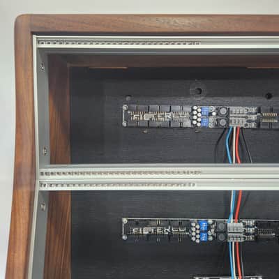 Hardwood 12U 126HP Case with Konstantlab Power image 2