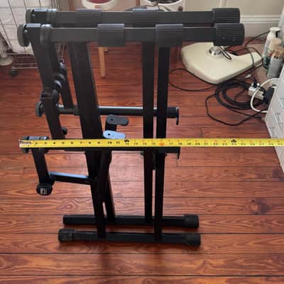 On-Stage Stands OSS Extreme 430 3-Tier Adjustable Keyboard Stand image 11