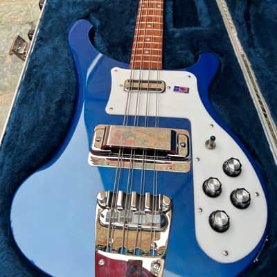 Rickenbacker 4008/8 Bass 2002 - Blue 8 string image 3