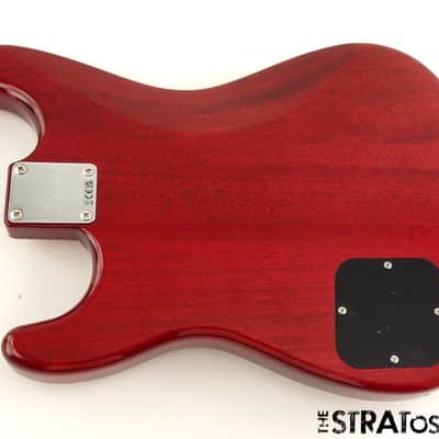 Fender Squier Paranormal Strat-O-Sonic BODY & HARDWARE Crimson Red Transparent. image 2