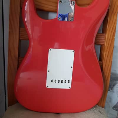 Fender Stratocaster 1962 in Fiesta red colour image 7