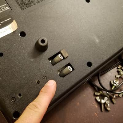 Sankei Rare Entertainer TCH-8800 Drum Machine Synth Keyboard Mixer Amp Radio Tape Player Recorder The Music Machine Webcor 1978 - Tan and black plastic image 15