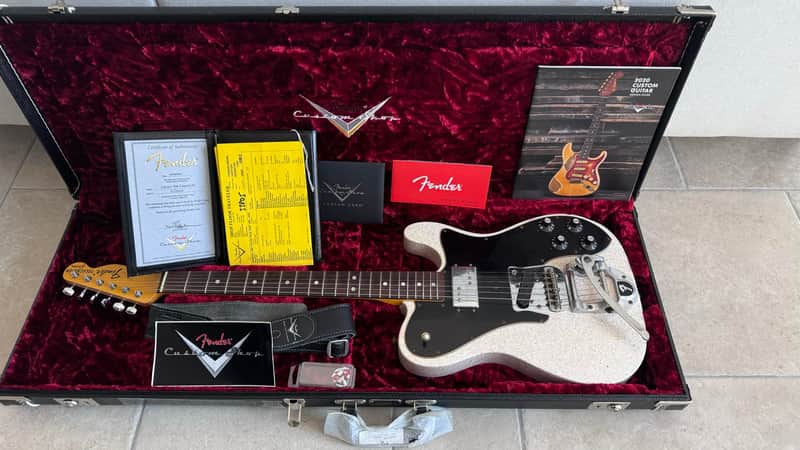 Fender Custom Shop 70’s Telecaster 2021 - Sparkle White image 1