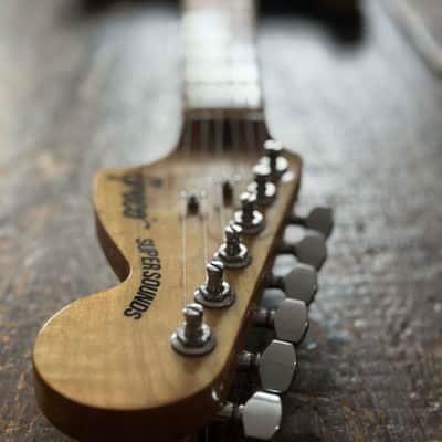 Greco Vintage Super Sounds Stratocaster FujiGen Built 1975 Natural Ash image 6