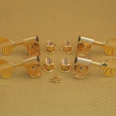 145G Grover Titan 2+2 Headstock Gold Bass Tuners