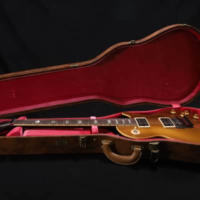 MINT Gibson Custom Dealer Select Les Paul Axcess Standard Floyd Rose Electric Guitar - Gold Top, VOS USED 831 image 3