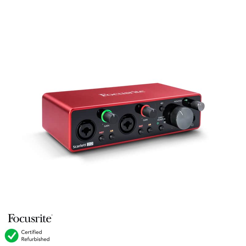 Focusrite Scarlett 2i2 (3rd Gen) - Refurbished image 1