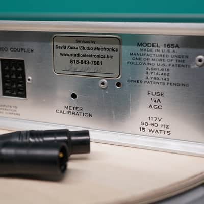 dbx 165A Over Easy Compressor / Limiter 1970s - Black image 8