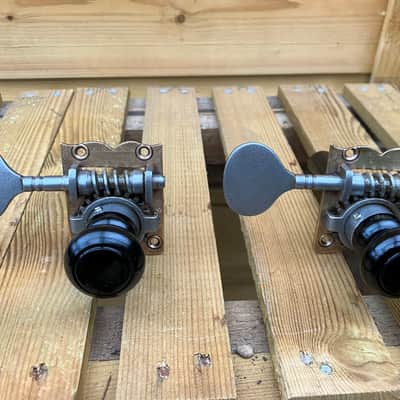 Double Bass Hat Peg Tuners - Original German Vintage Tuners Excellent Condition image 7