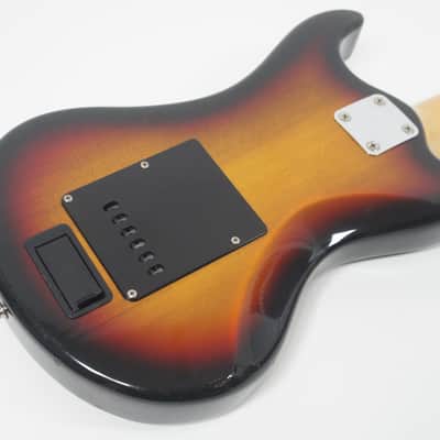MarineRider MR-1 SunBurst Mosrite Ventures Copy Built-in Amp travel guitar Made in JAPAN image 10