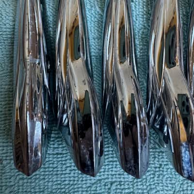 Premier Lot of 8 Vintage Floor Tom Drum Lugs - Spacing 1 7/16” 70s - Chrome image 4