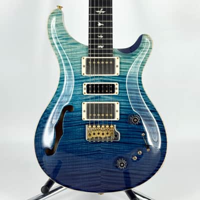 2021 PRS Wood Library Special 22 Semi Hollow - Blue Fade image 3