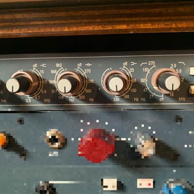 Vintage Neve 33135 Mic Preamp/EQ Pair - racked and working great! image 4