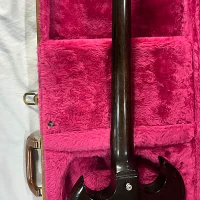 Gibson SG II 1974 with case Walnut vintage mini humbucker image 11