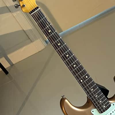 Fender Stratocaster 1962  - SLAB Neck - Gold image 4