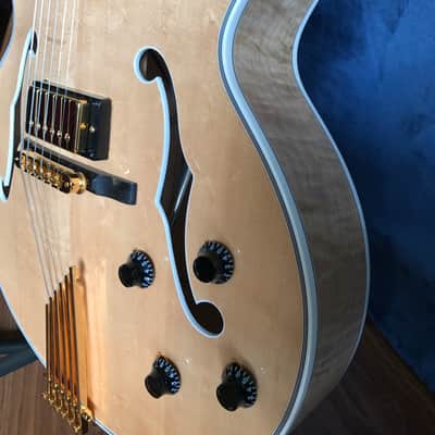 The  Heritage  Custom Golden Eagle Carved Top 2016 - Clear Natural Abalone image 3