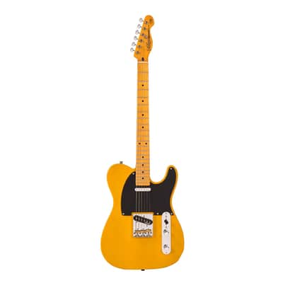 Vintage ReIssued Series V52 Electric Guitar - Butterscotch image 2