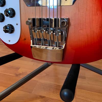 Rickenbacker 4003S Left Handed Fireglo 60s Sytle mods image 4