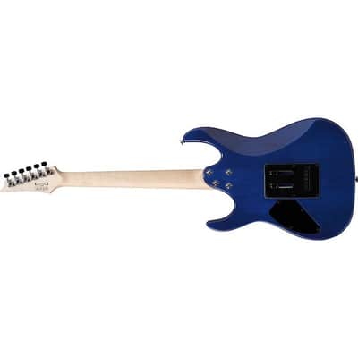 Ibanez GRX70QA RG GIO Series 6-String Electric Guitar - Transparent Blue Burst image 11