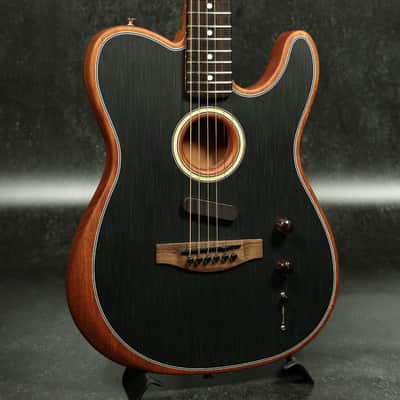 Fender Mexico Acoustasonic Player Telecaster Black [MxA2403907] (08/24) image 1