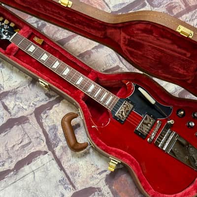Gibson SG Standard '61 Maestro Vibrola Vintage Cherry New Unplayed Auth Dlr 7lbs2oz #010 image 3