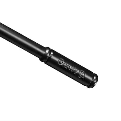 Gravity Touring Series Short Microphone Stand, Round Base and 2-Point Adjustable Telescoping Boom image 6