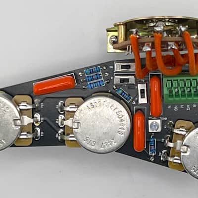 Calitone Strat HSS Solderless Wiring Harness with Auto Split and more image 2