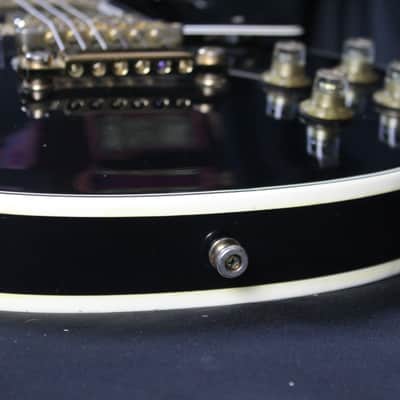 Univox Les Paul Custom 1970s Lawsuit Era Electric Guitar w/ Original Hard Case image 10