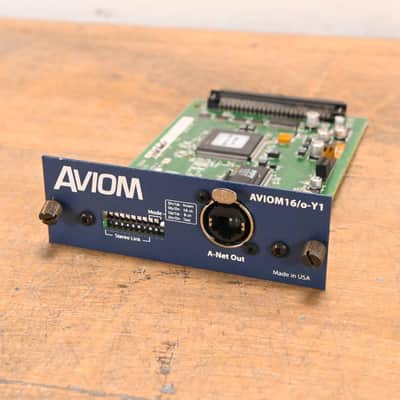 Aviom 16/o-Y1 A-Net Card for Yamaha Digital Products CG01XBA